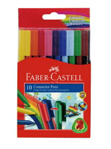 德國Faber-Castell 輝柏 彩色連接筆(10色)