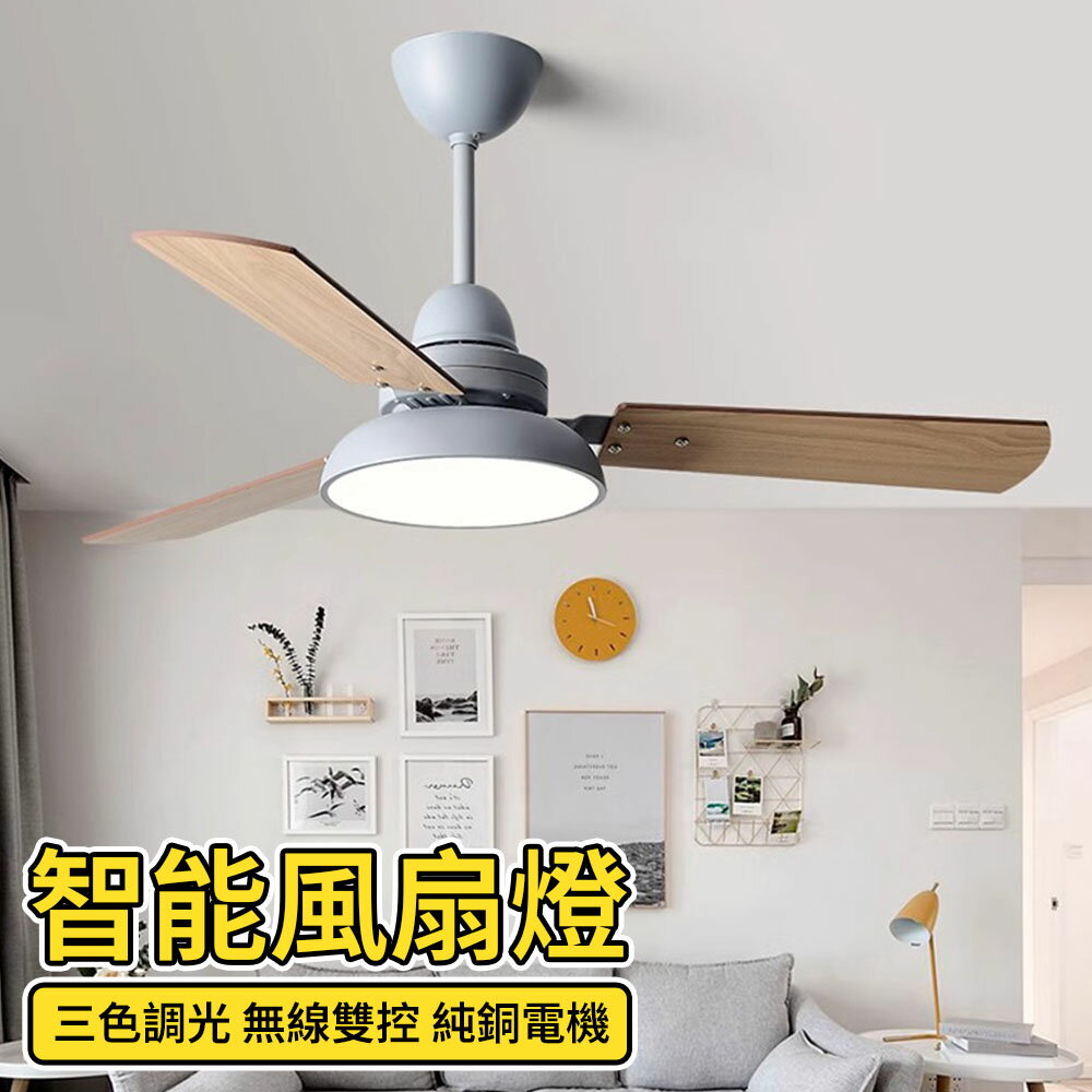 【Felsted 菲仕德】110V風扇燈 客廳吊扇燈 吊燈 吊扇 吊扇燈 風扇燈 餐廳燈風扇一體變頻復古吊扇帶風扇吊燈 變頻