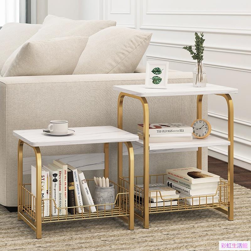 直銷邊幾沙發邊櫃創意小方桌臥室小戶型簡約輕奢移動床頭櫃邊桌茶幾