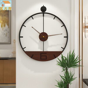 掛鉤 衣帽架 掛鐘客廳家用時尚2022新款鐘錶北歐現代簡約大氣靜音裝飾時鐘掛牆