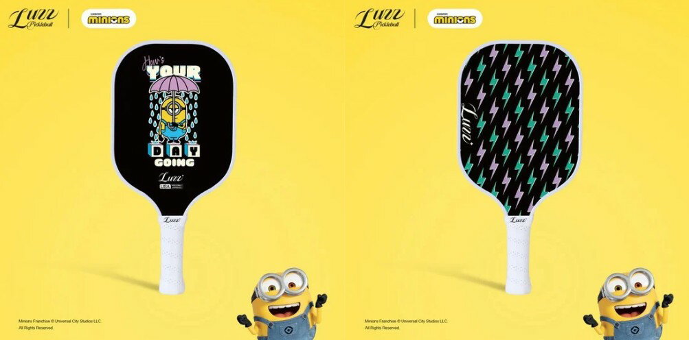 Luzz x Minions 小小兵聯名匹克球拍(多款圖案-通通收藏) 雙認証 5 Luzz x Minions 小小兵聯名匹克球拍(多款圖案-通通收藏) 雙認証 5