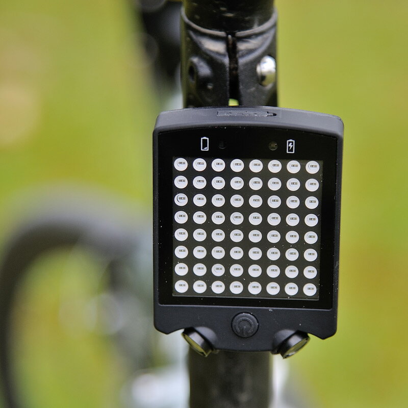 自行車燈車尾燈轉向燈山地車激光后尾燈USB充電led警示燈騎行配件