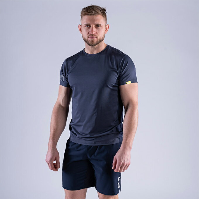 ｜享趣戶外｜《CLN Athletic》CLN MIST T-SHIRT 短袖排汗衣(男)灰藍