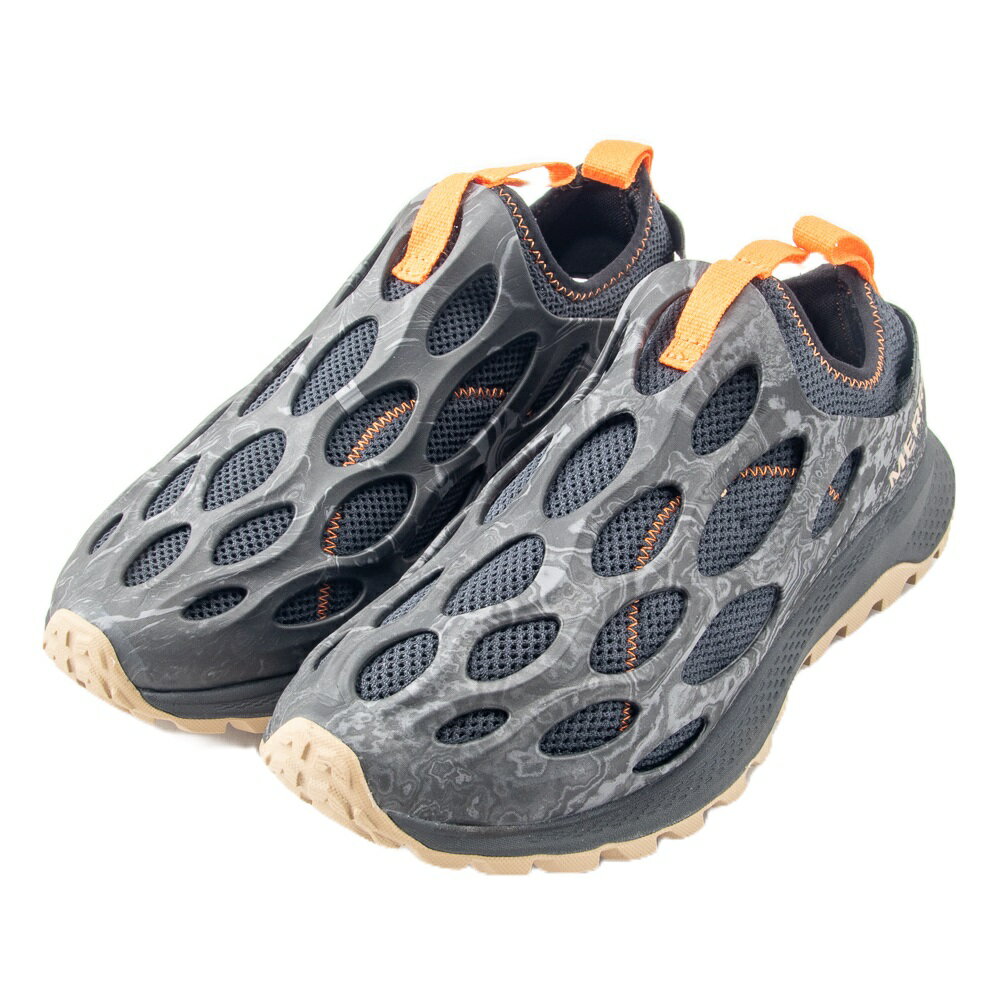 Merrell  Hydro Runner 男 戶外鞋 異形鞋 休閒鞋 洞洞鞋 大理石紋 黑/橘 ML066845 現貨
