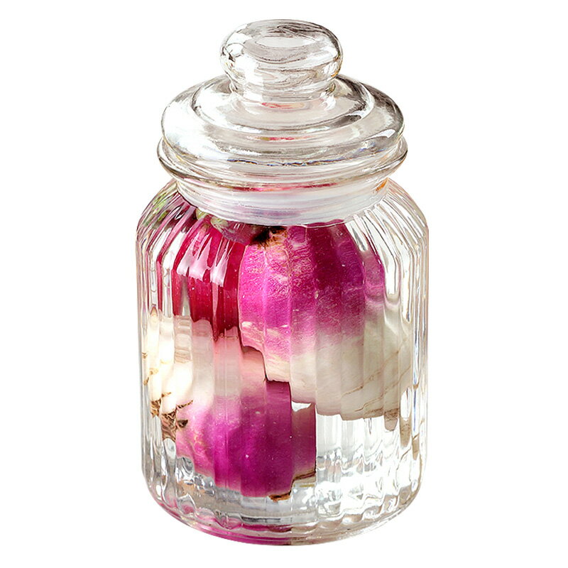 泡菜壇子廚房玻璃密封罐透明大號玻璃瓶食品調料茶葉儲物罐奶粉罐