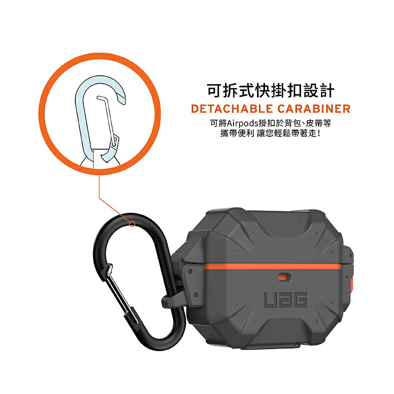 UAG 耐衝擊 防水 防塵 硬式 保護殼 防摔殼 耳機殼 AirPods 3 AirPods3 8