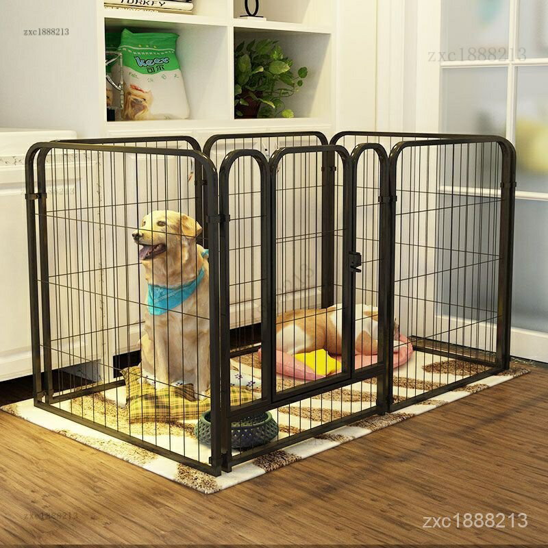 狗圍欄室內小型犬泰迪柯基中型犬大型犬狗柵欄狗窩寵物圍欄狗籠子 SEXW