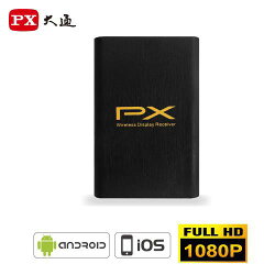 PX大通 娛樂放大鏡Miracast智慧影音無線分享器 WFD-2100 支援iOS/Android 手機轉電視
