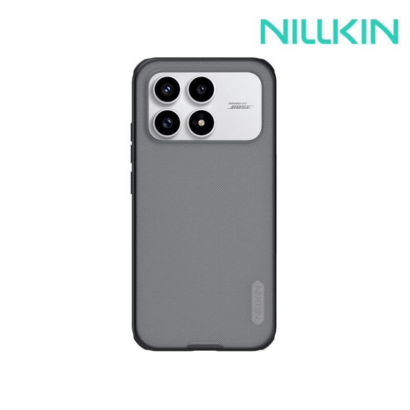 NILLKIN POCO F8 Pro 5G 磨砂護盾 Pro 保護殼(透黑) 保護套 手機殼 雙料殼 防摔殼 四角氣囊