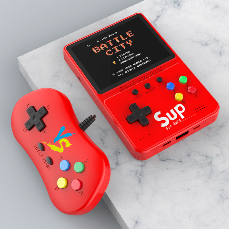 多功能行動電源 掌上遊戲機500款遊戲行動電源K31遊戲機500合一 雙打 迷你掌機連電視雙人兒童玩具 2