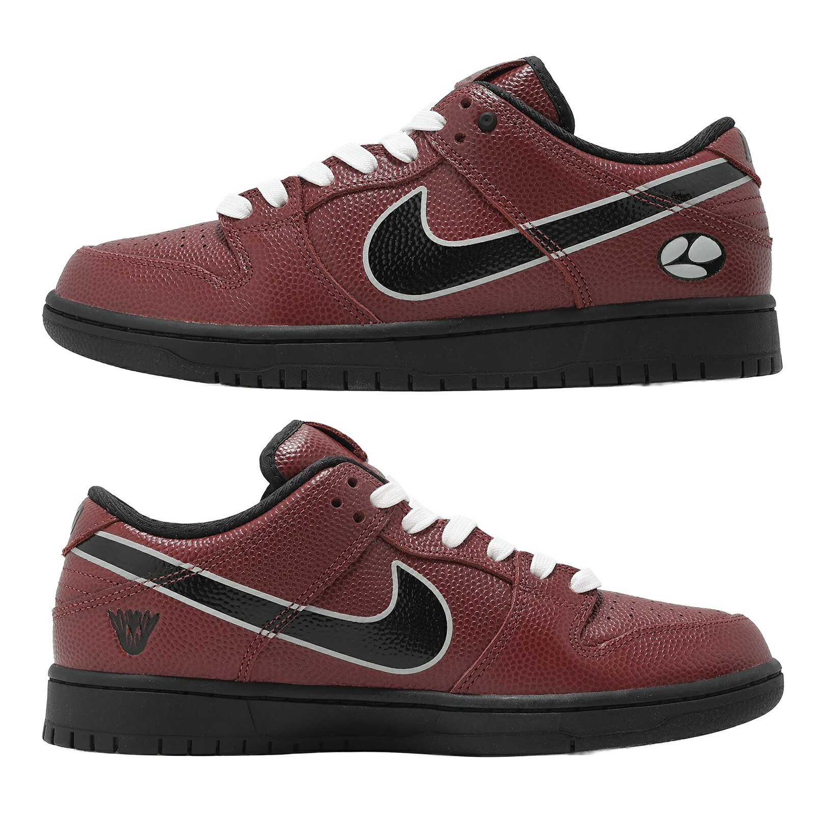Nike 滑板鞋 SB Dunk Low PRO QS 男鞋 棕 皮革 經典 聯名款 HJ4131-200