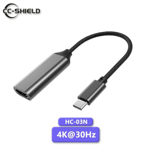 【日本代購】USB C HDMI 連接線 C 型轉 HDMI 4K 轉接器轉換器手機同螢幕連接線適用於電視/顯示器/投影儀