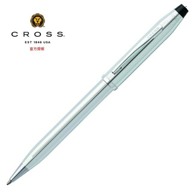 CROSS 新世紀系列 亮鉻 新型原子筆 3502WG
