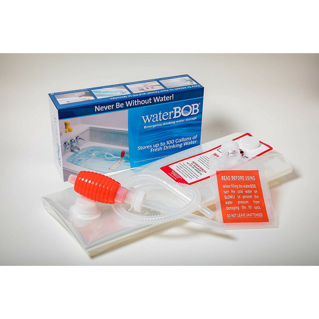 [4美國直購] WaterBOB 家用緊急儲水袋 378公升 (可放浴缸中) Bathtub Water Container (TA0)UPC899854001000
