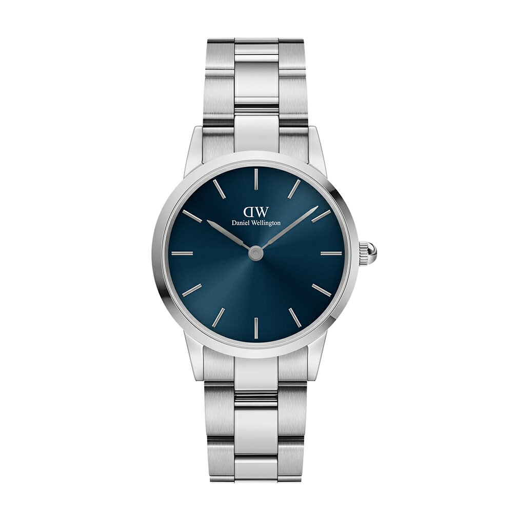送禮首選★Daniel Wellington DW 手錶 Quadro  極光藍精鋼錶  DW00100458    【全館滿額折價★APP下單點數4倍送】線上購買享_實體門市同步服務