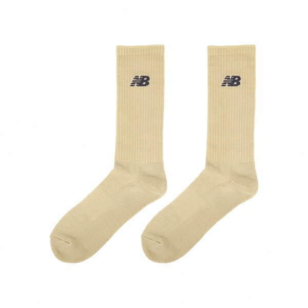 【全館滿額折】New Balance 卡其 運動 休閒 長襪 男女款 H8576 【新竹皇家 LAS33861SNW】