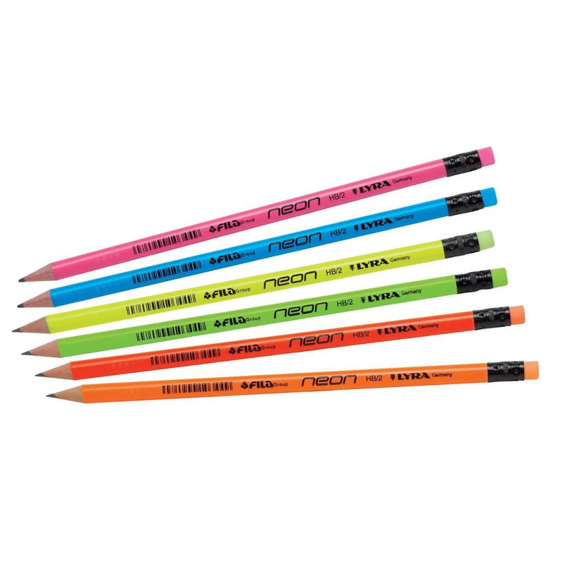 德國 LYRA 霓虹鉛筆 1入 多色可選 HB鉛筆 鉛筆 素描 繪畫 文具 畫圖 附發票【心心哈德】現貨 全館499超取免運