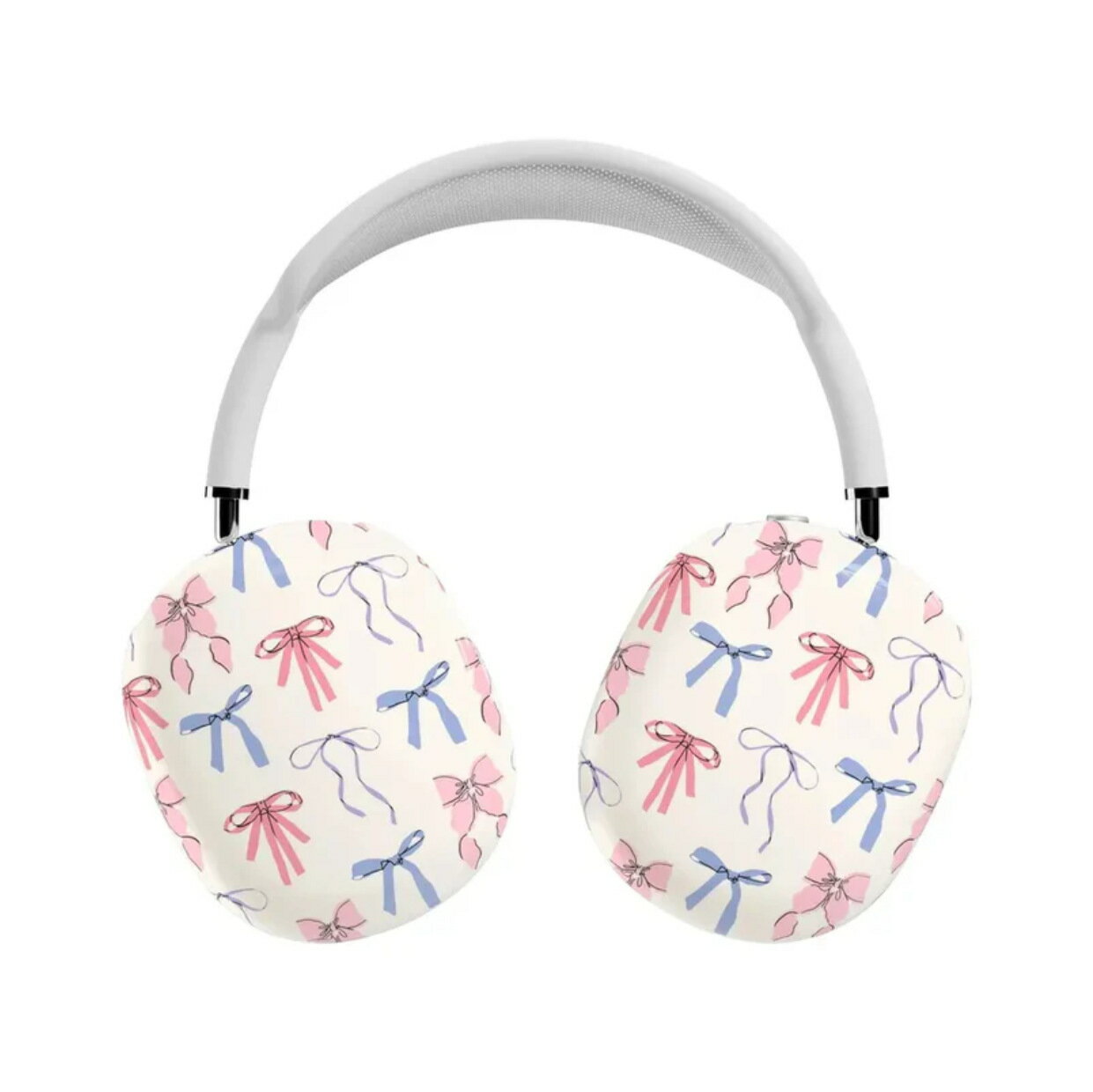時尚蝴蝶結頭戴式耳機殼 適用蘋果AirPods Max /Max 2光面菲林殼