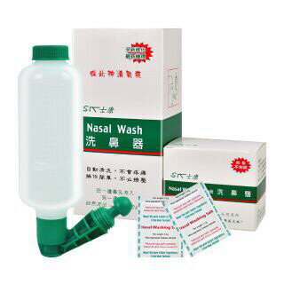 士康洗鼻器x1 + 士康洗鼻鹽2.73g(24包/盒)x1