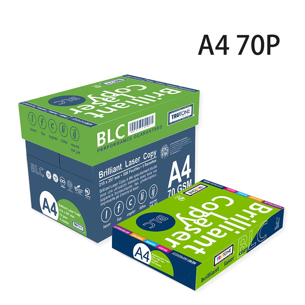 [領劵折50]【史代新文具】BLC 70P A4 影印紙/多功能紙 (5包/箱) 抗漲省荷包