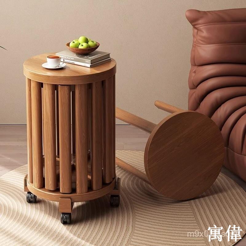 免運 仿實木圓凳茶幾家用疊放組閤凳折疊椅子備用餐桌椅闆凳疊疊樂凳子 椅凳 餐椅 凳子 休閒椅 方形凳 矮凳 客廳椅