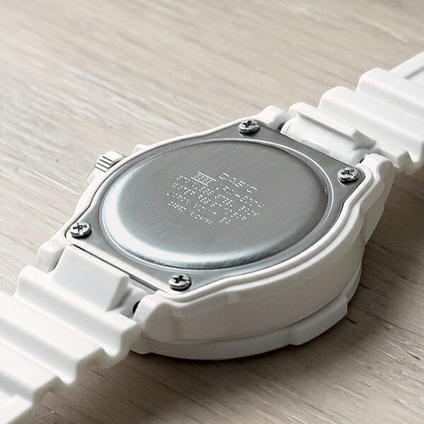 【全館95折】日本 CASIO 卡西歐 經典款 女錶 男錶 防水 白金配色 LRW-200H-7E2JF 日本正版 該該貝比日本精品 4