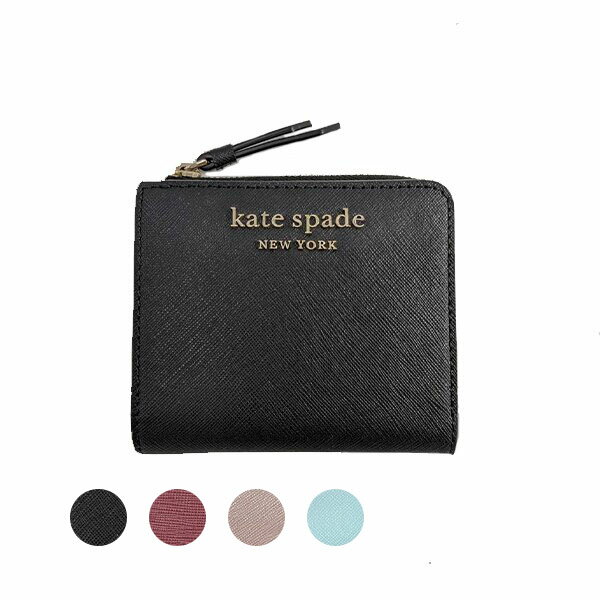 精選★KATESPADE金字LOGO防刮皮革短夾(現貨+預購)    ~【夏日美包★菲尼斯 國際精品↘3折起】