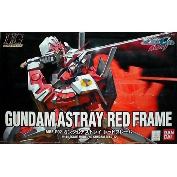 【鋼普拉】現貨 BANDAI 鋼彈SEED HG 1/144 #12 ASTRAY RED FRAME 紅異端 紅色異端