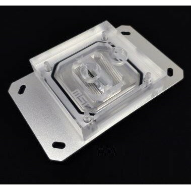 CPU水冷頭 AMD/Intel微水道水冷頭 純銅冷頭  AM4 AM3 CPU冷頭 電腦水冷 2