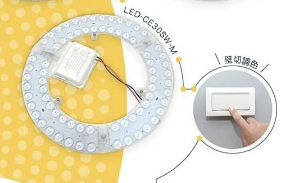 舞光 LED 吸頂燈燈盤模組 磁吸式 16W單色 30W 50W壁切調色吸頂燈模組 30W遙控吸頂燈底盤 光源盤 | 好時光專業照明 | 樂天 ...
