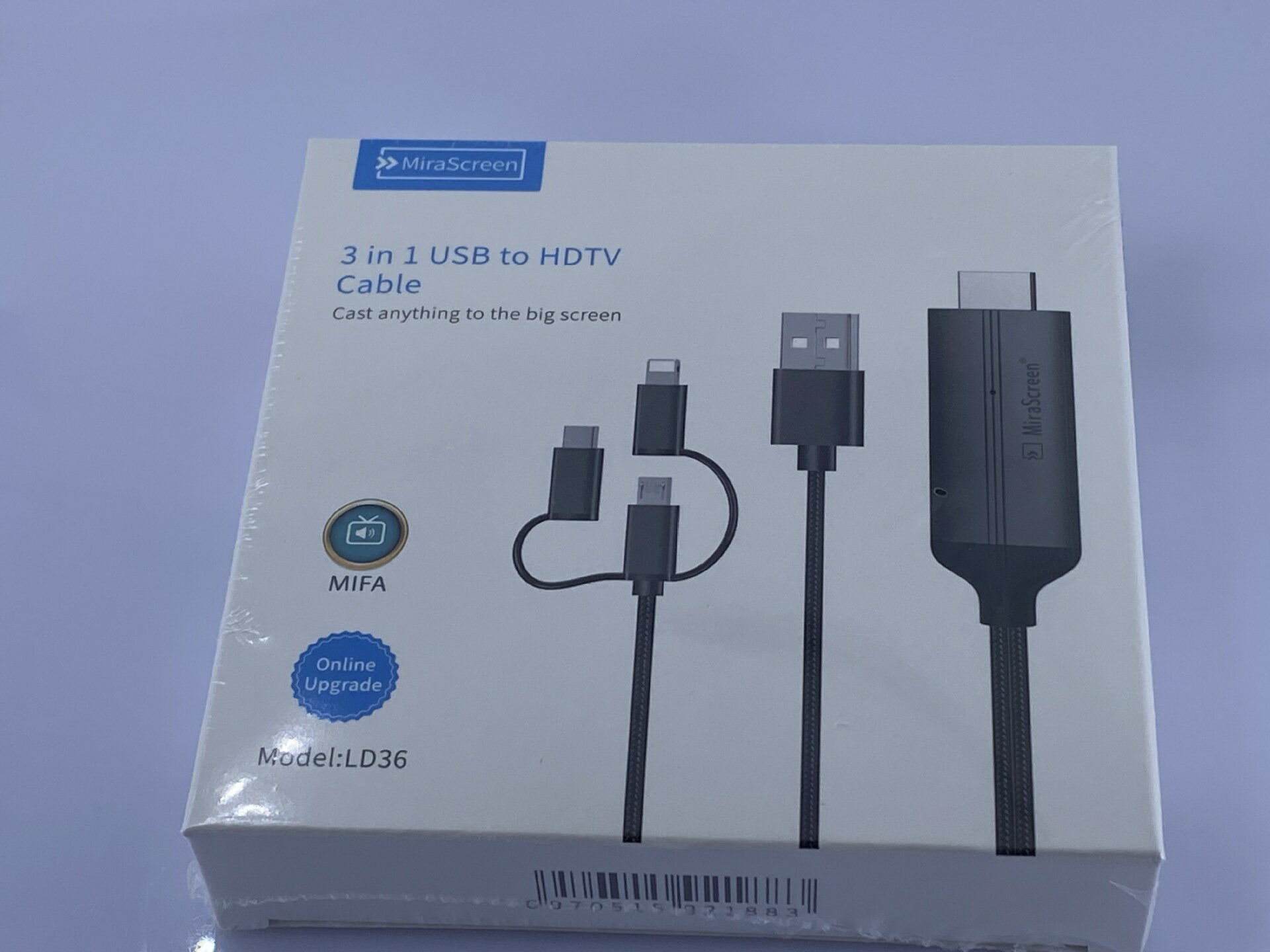 【有線投屏穩定】同屏器 投屏器 HDMI轉換器 手機連接電視 投影儀專用 高畫質線 影音傳輸 免WiFi 即插即用 支援iOS安卓 辦公娛樂必備