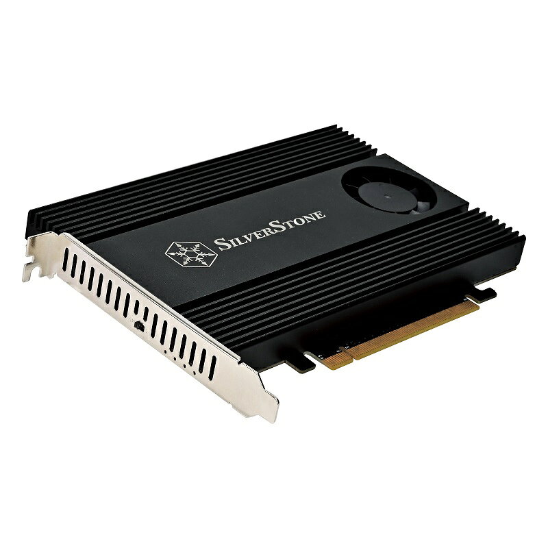 SilverStone 銀欣 ECM40 PCIe 4.0 x 16介面轉4 x M.2 NVMe SSD擴充卡/SST-ECM40