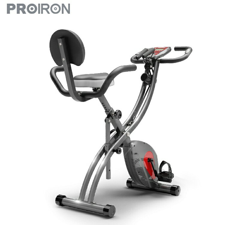 PROIRON家用XBIKE運動健身車室內可折疊磁控迷你腳踏靜音動感單車
