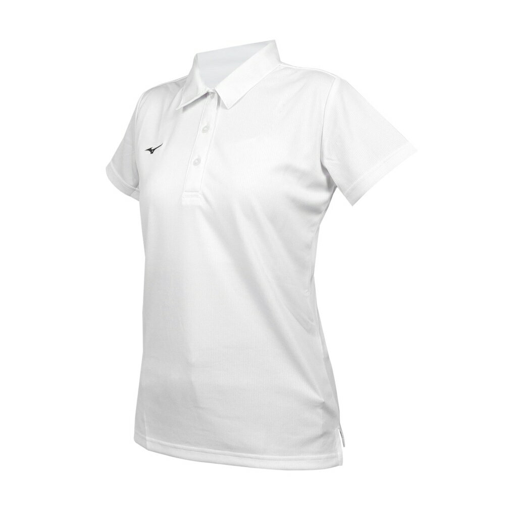 MIZUNO 女短袖POLO衫(免運 吸濕排汗 抗UV 臺灣製 上衣 休閒 慢跑「32TAC31801」≡排汗專家≡