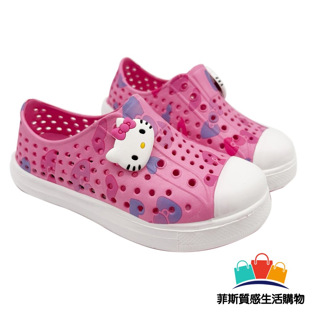 【限量特價!!】Hello Kitty防水涼鞋 - 三麗鷗 洞洞鞋 凱蒂貓 防水涼鞋 三麗鷗童鞋 Kitty 女童洞洞鞋 防滑涼鞋 洞洞涼鞋 Kitty涼鞋 兒童洞洞鞋 兒童涼鞋 女童鞋 HelloKitty 女童涼鞋