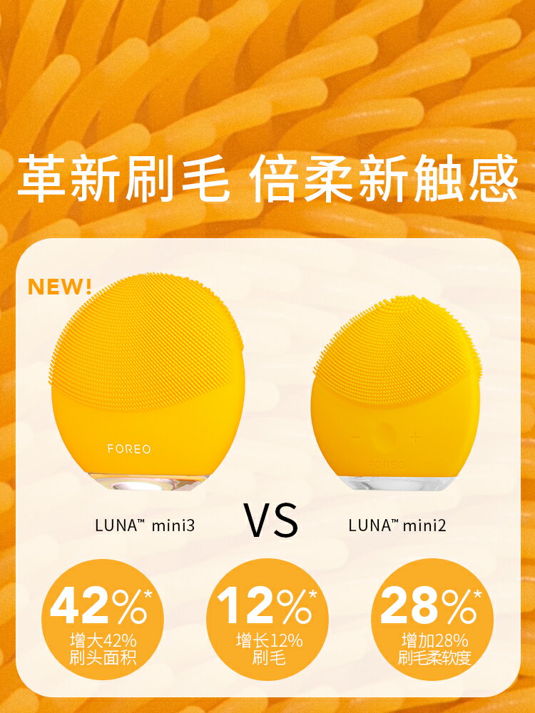 【胡可專屬】 LUNA mini3露娜硅膠毛孔清潔神器洗臉儀潔面儀-樂購