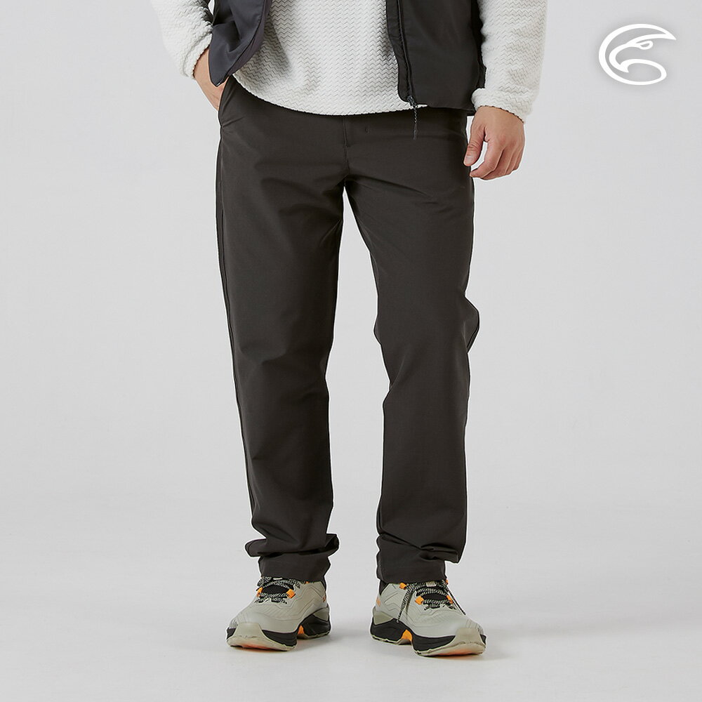 ADISI 男彈性撥水透氣恆溫快乾機能長褲 AP2521045 (S-3XL)｜魚鱗褲 防潑水 磨毛保暖 快乾