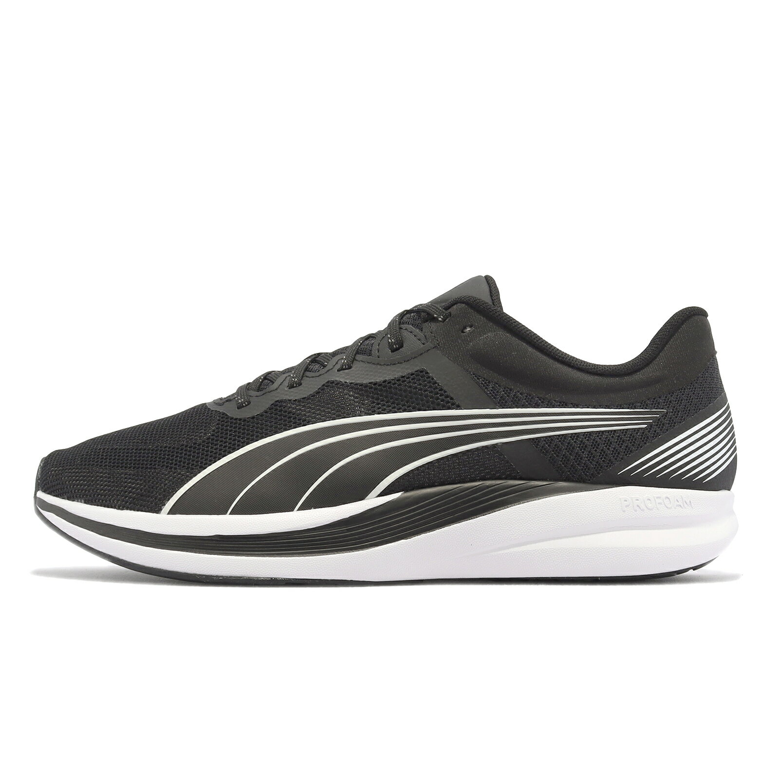 Puma 慢跑鞋 Redeem Profoam 黑 白 男鞋 回彈 透氣 緩震 運動鞋