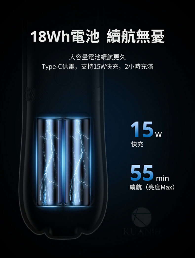 Ulanzi UA20 20W 雙色溫便攜式磁吸氣柱燈 2700K-6500K CRI95+ 攝影補光燈 輕巧可充｜領券最高折$220 4