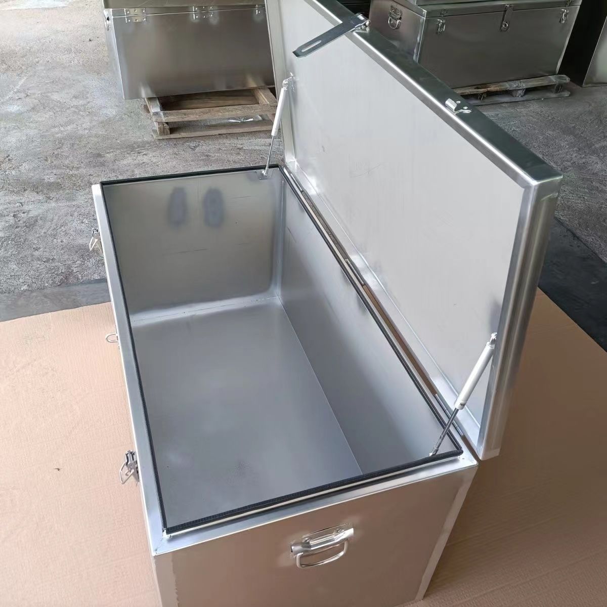 不銹鋼箱防水工具箱皮卡定製箱子貨車儲物箱多功能移動工具箱定做SSSS81