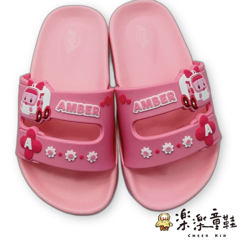 MIT安寶Amber卡通拖鞋 - 台灣製 台灣製童鞋 MIT MIT童鞋 兒童拖鞋 女童拖鞋 台灣製拖鞋 救援小英雄 安寶拖鞋 Amber拖鞋 波力拖鞋 Poli拖鞋 波力童鞋 救援小英雄童鞋