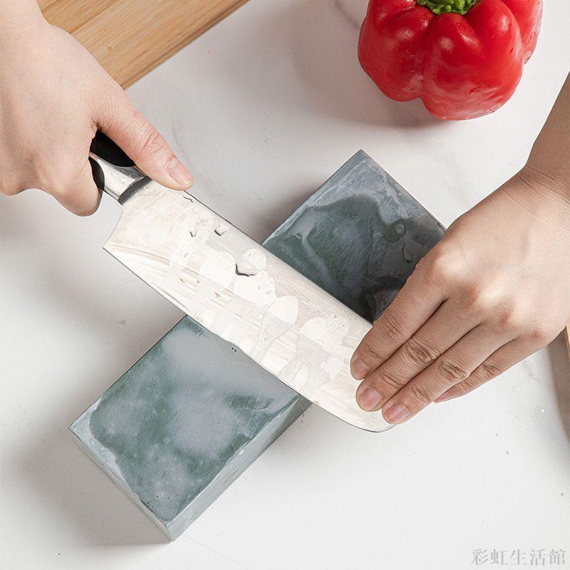 正宗天然磨刀石家用粗磨細磨精磨拋光漿石菜刀廚房剪刀雙面油石條