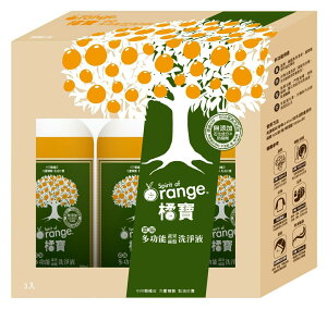 橘寶 濃縮多功能洗淨液300ml/罐 ×3入/組*2組(送1噴槍) Vitamix TNC調理機指定專 (陳月卿推薦)