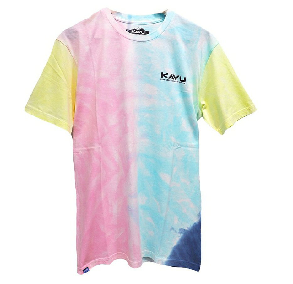 愚公出清西雅圖 KAVU Klear Above Etch Art 棉質 T-Shirt Far Out Tie # K847-1515