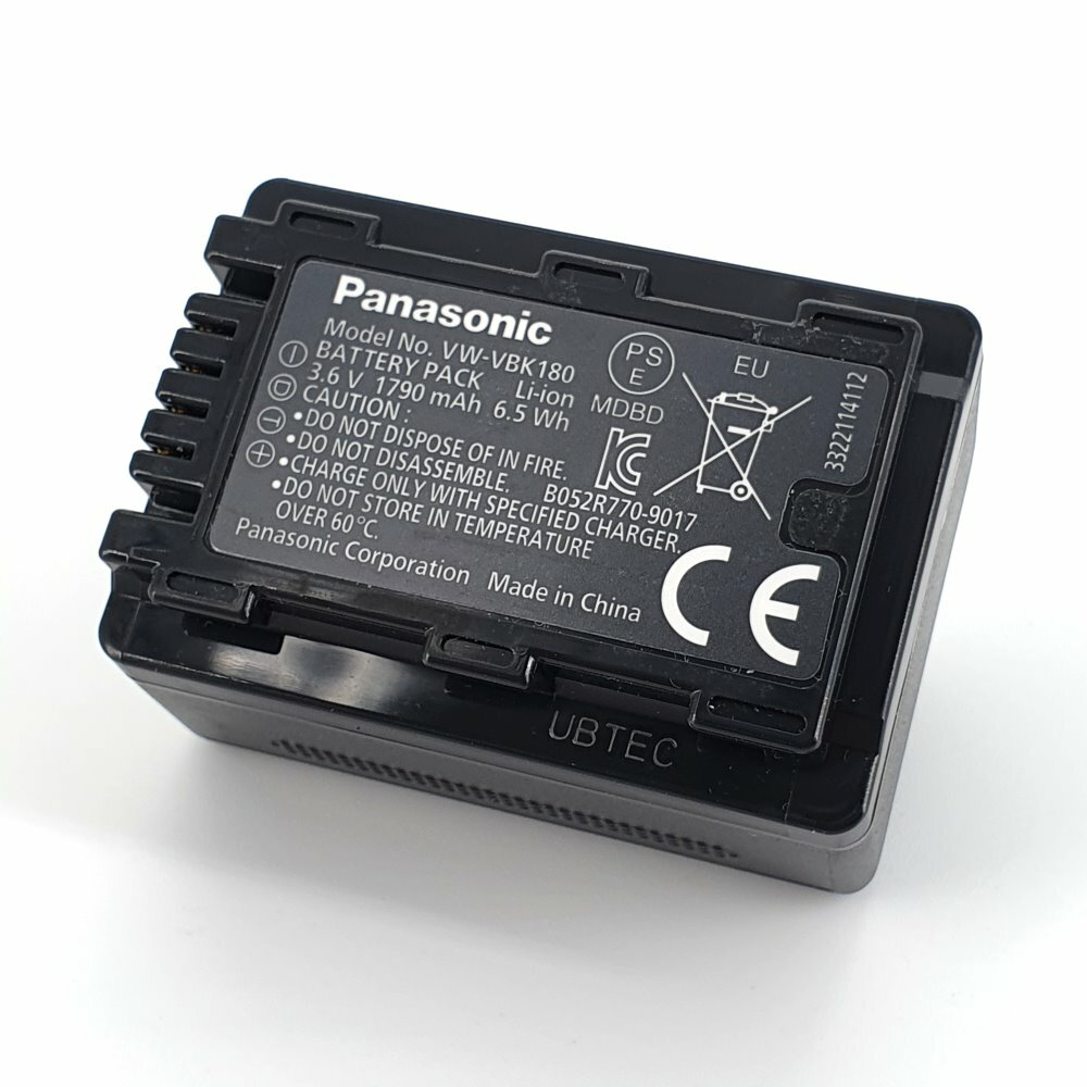 PATONA Battery F. Panasonic HDC-SDX SDR-S50 T50 VW-VBL090E-K VBL090