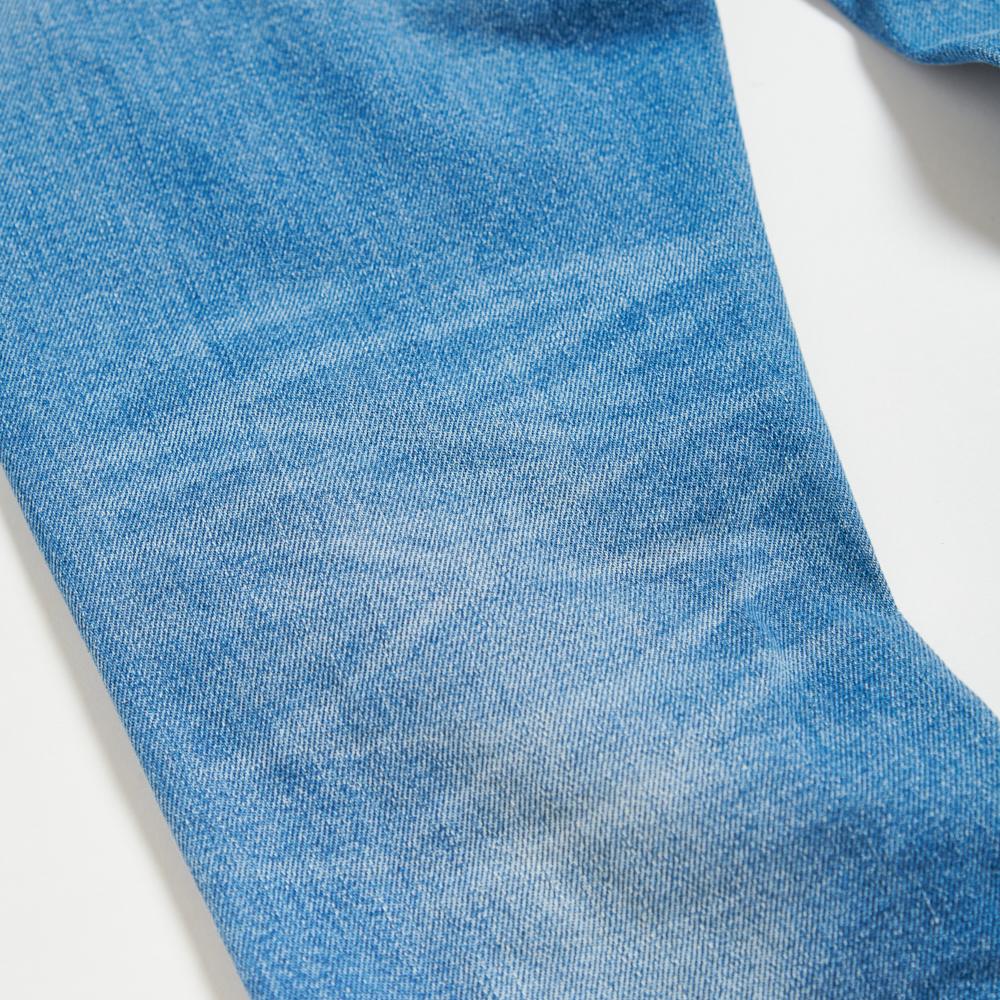 EDWIN 男款 RED LABEL 365 丹寧中腰窄管直筒褲 (石洗藍) 6