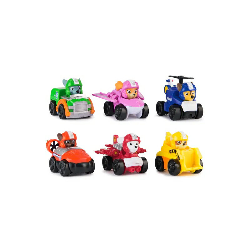 PAW PATROL 汪汪隊立大功 空中救援隊迷你小車6入組 ★衛立兒生活館★
