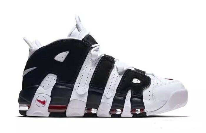 Nike Air More Uptempo 大AIR 黑白熊貓 男女鞋 1