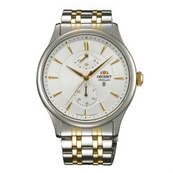 ORIENT 東方錶 CLASSIC系列 (SFM02001W) 40小時動力鋼帶款 白色 42mm