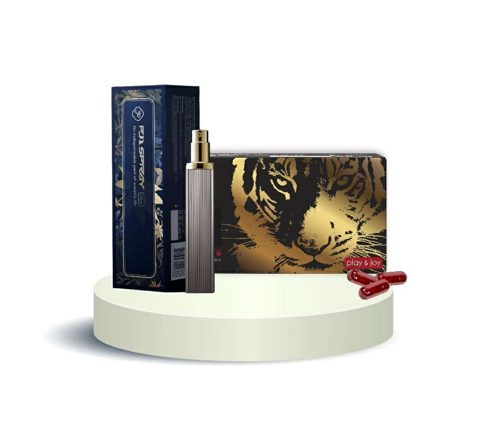 Play&Joy｜POWER｜PJ1 Plus 男性延時保養液 15ml + 瑪卡活力膠囊 x1 30顆/盒